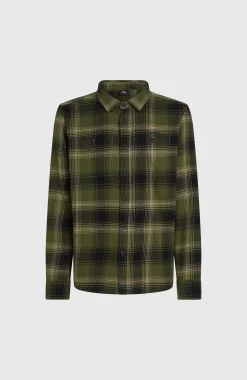 HommesChemise en flanelle Check| Vert