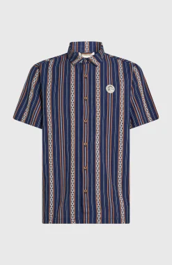 HommesChemise jacquard O'Riginals| Bleu