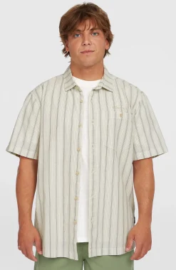 HommesChemise Jacquard Stripe| Beige
