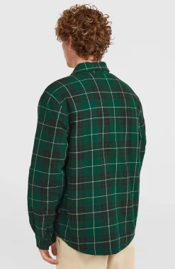 HommesChemise Must-Have doublée en polaire| Vert
