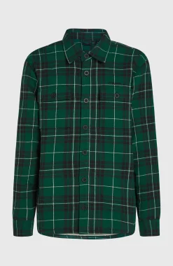 HommesChemise Must-Have doublée en polaire| Vert