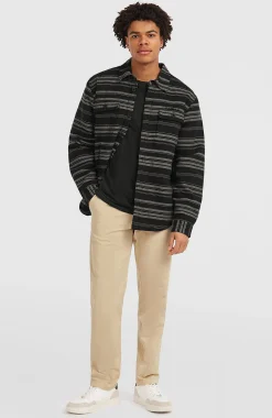 HommesChemise Must-Have doublée en polaire| Noire
