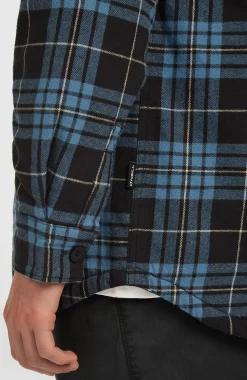 HommesChemise Must-Have doublée en polaire| Bleu