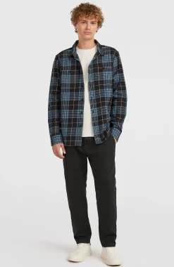 HommesChemise Must-Have en flanelle| Bleu