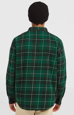 HommesChemise Must-Have en flanelle| Vert