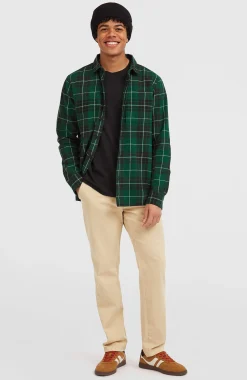 HommesChemise Must-Have en flanelle| Vert