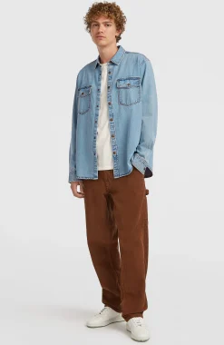 HommesChemise O'Riginals en jean| Bleu