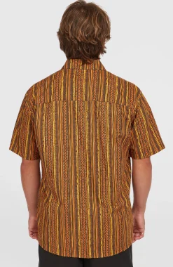 HommesChemise Print| Orange