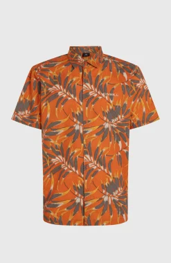 HommesChemise Print| Orange