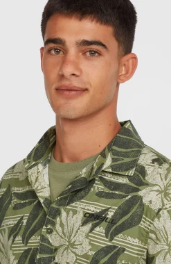 HommesChemise Print| Vert
