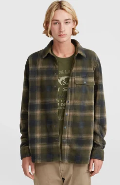 HommesChemise Superfleece| Vert