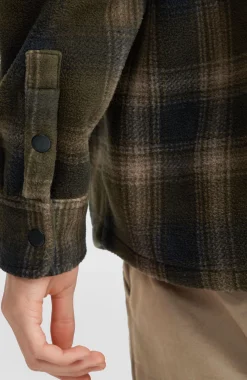 HommesChemise Superfleece| Vert