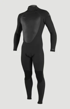 HommesEpic 5/4 Back Zip Full Wetsuit| Noire