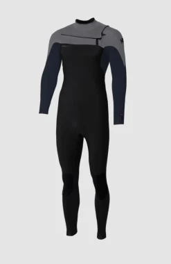 HommesEpic 3/2 Chest Zip Full Wetsuit| Noire