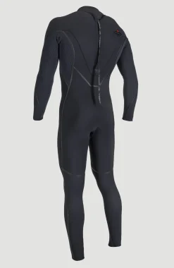 HommesHyperfreak Fire 3/2mm+ Back Zip Full Wetsuit| Noire