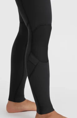 HommesHyperfreak Plus 4/3mm Chest Zip Full Wetsuit| Noire