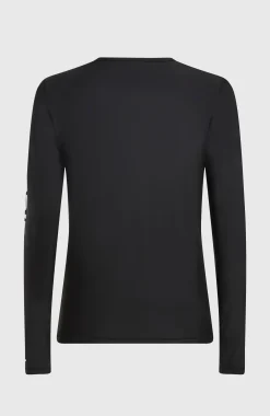 HommesLycra à manches longues Essentials| Noire