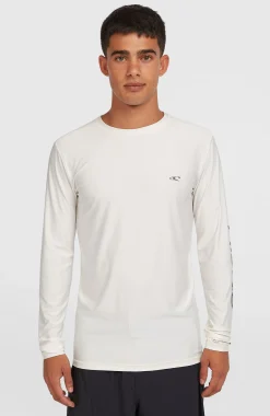 HommesLycra à manches longues Essentials| Blanc
