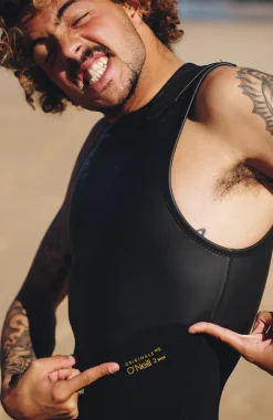 HommesO’Riginals 2mm Long John Wetsuit| Noire