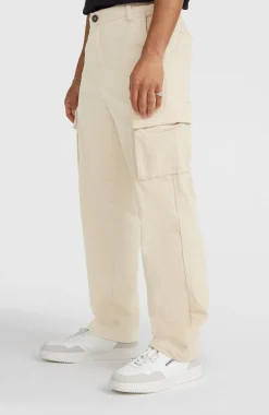 HommesPantalon cargo en velours côtelé Surf Heroes| Beige