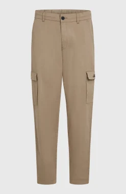 HommesPantalon cargo Essentials| Brun