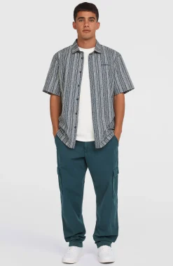 HommesPantalon cargo Essentials| Bleu