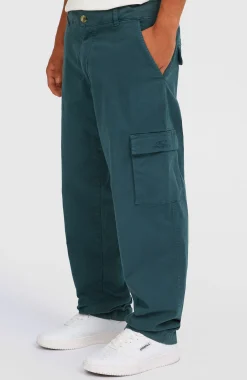 HommesPantalon cargo Essentials| Bleu