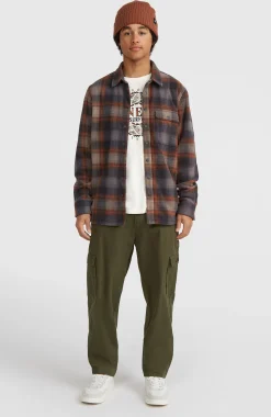 HommesPantalon cargo Essentials| Vert