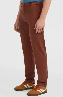 HommesPantalon chino Essentials| Brun