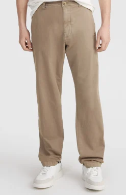 HommesPantalon chino Essentials| Brun