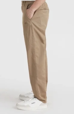 HommesPantalon chino Essentials| Brun