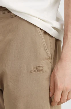 HommesPantalon chino Essentials| Brun