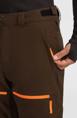 HommesPantalon de ski FWC'Peak Fire| Brun
