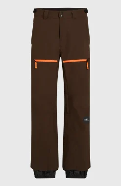 HommesPantalon de ski FWC'Peak Fire| Brun