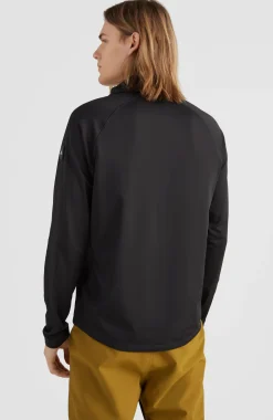 HommesPolaire à col demi-zip Clime| Noire
