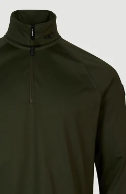 HommesPolaire à col demi-zip Clime| Vert