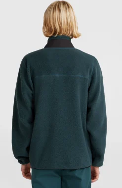 HommesPolaire à poils longs et zip intégral| Bleu