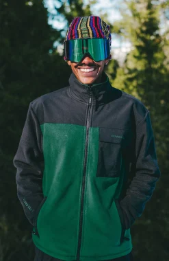 HommesPolaire FWC'Peak Polartec®| Vert Mix