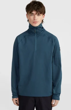 HommesPolaire Hydrowick à col demi-zip| Bleu