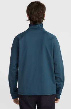HommesPolaire Hydrowick à col demi-zip| Bleu