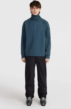HommesPolaire Hydrowick à col demi-zip| Bleu