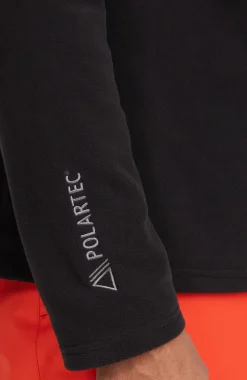 HommesPolaire Jack's Polartec® 100 à col demi-zip| Noire