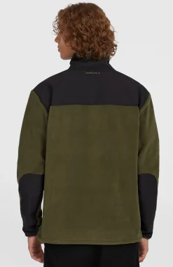 HommesPolaire Utility Polartec® 200 à zip intégral| Vert Mix
