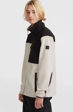 HommesPolaire Utility Polartec® 200 à zip intégral| Beige Mix