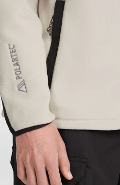 HommesPolaire Utility Polartec® 200 à zip intégral| Beige Mix
