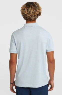 HommesPolo Slub| Bleu