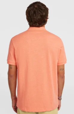 HommesPolo Slub| Orange