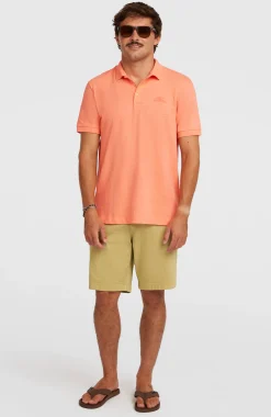 HommesPolo Slub| Orange