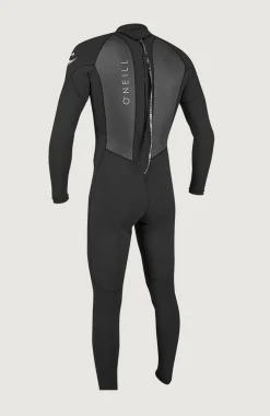 HommesReactor-2 3/2mm Back Zip Full Wetsuit| Noire
