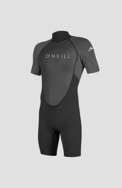 HommesReactor-2 2mm Back Zip Shortsleeve Spring Wetsuit| Noire